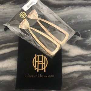 House of Harlow earrings